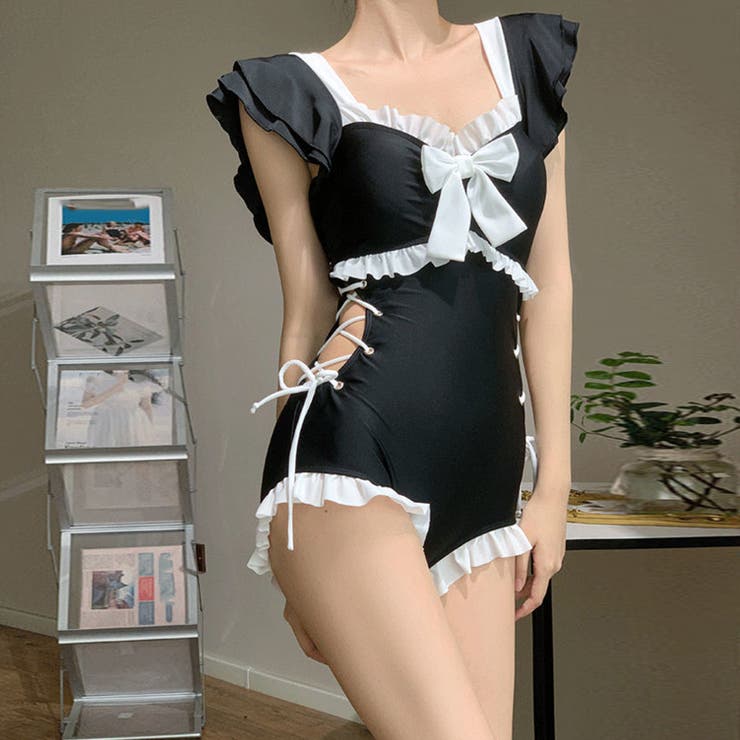 SUNSHINE CLOSET ワンピース水着 レディース モノキニ夏 水着