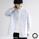 【10%OFFクーポン!11/27(木)1:59まで】Rocky Monroe カジュアルシャツ ボタンダウン 長袖 メンズ レディース オックスフォード ボッ...