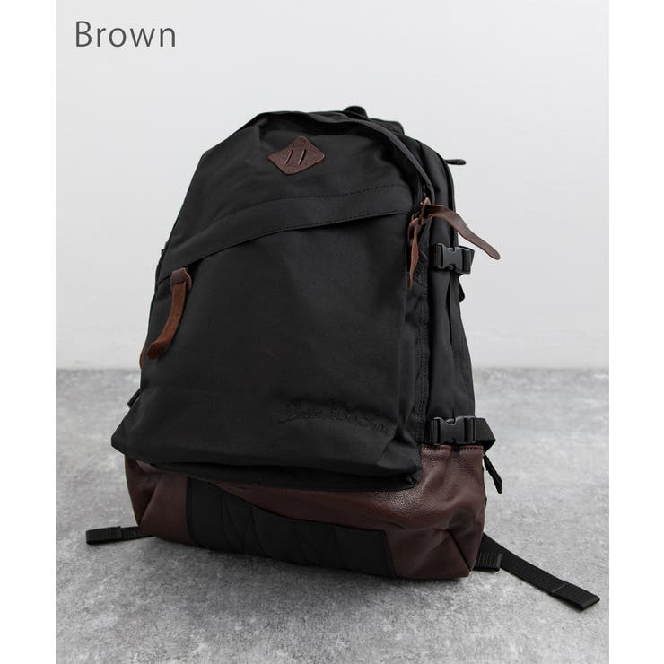 【10％OFFクーポン！3/26(木)1:59まで】Rocky Monroe バックパック デイパック リュック メンズ レディース バッグ 大容量 PC コーデュラ 本革 レザー 防水 撥水 通勤 通学 ビジネス アウトドア 旅行 国産 日本製