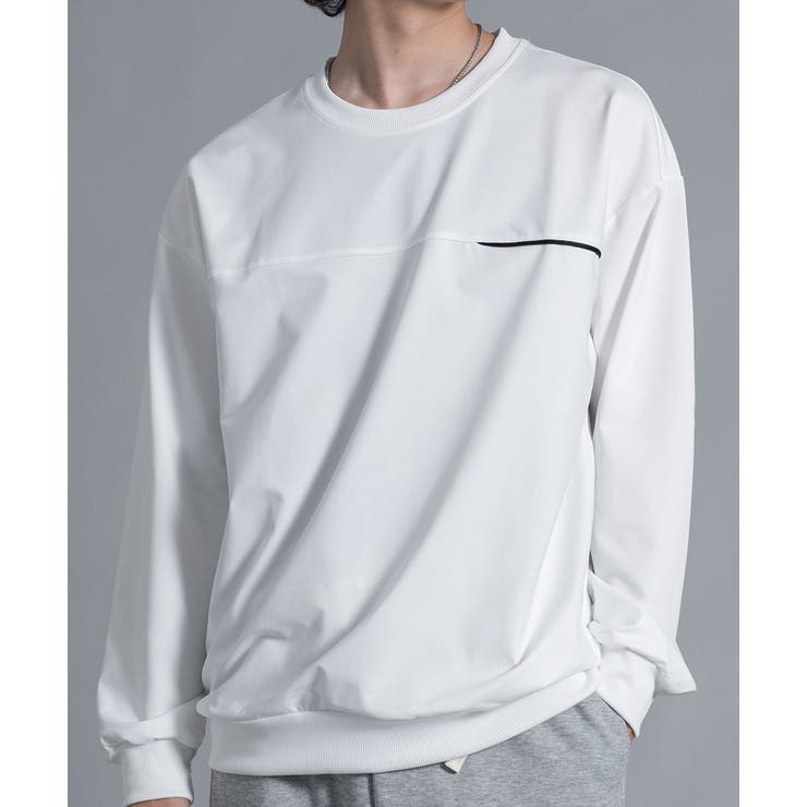 【10％OFFクーポン！3/26(木)1:59まで】aimoha men aimoha men Urban Chic Pullover プルオーバー カットソー ロンT トップス