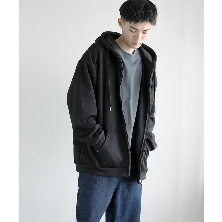 【10％OFFクーポン！1/16(金)1:59まで】aimoha men aimoha men aimoha men BASIC ZIP PARKA トップス