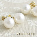 VINGTAINE パールピアス/イヤリング(12mm)/シンプル P1341 アクセサリー