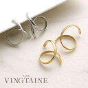 VINGTAINE メタルカーブイヤーカフ アクセサリー 大人カジュアル 個性的 シンプル イヤーカフス イヤカフ ウェアリング E2141 アクセサリー