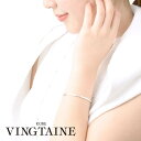 VINGTAINE スクエアチェーンブレスレット/華奢/シンプル/Sサイズ/Mサイズ B4061 アクセサリー