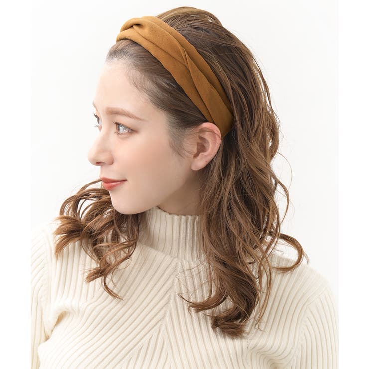 VINGTAINE ベーシックカチューシャ 2way アレンジ シンプル ヘアクセサリー ニュアンス 大人っぽい 定番 かわいい おしゃれ プレゼント HK-269 ヘアアクセサリー