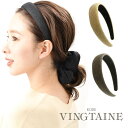 【5/16 1:59まで 5%OFFクーポン】VINGTAINE カチューシャ 麻風 痛くない リネン風 ナチュラル シンプル ヘアアクセサリー 大人カジュアル...