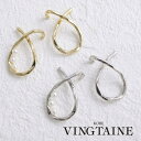 【5/16 1:59まで 5%OFFクーポン】VINGTAINE ニュアンスウェーブイヤーカフ パール アシンメトリー イヤーフック イヤリング フックイヤリン...