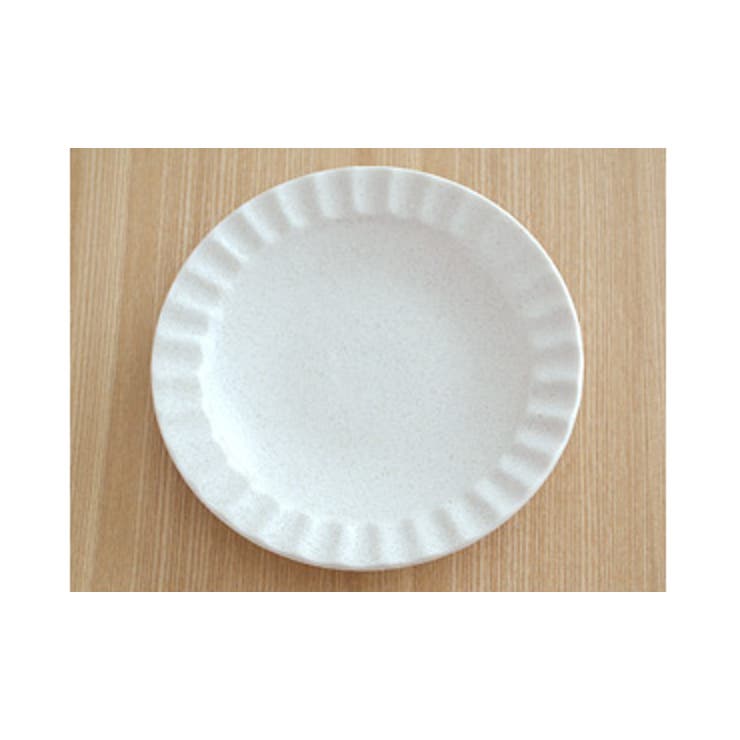【10％OFFクーポン！9/24(木)1:59まで】EAST table 和食器 中皿　しのぎ　5寸皿（白結晶）中皿 取り皿 パン皿 副菜皿 サラダ皿 ケーキ皿 お菓子皿 お皿 和食器 プレート おしゃれ モダン カフェ風 16cm キッチン shoplistselect-10152508 SHOPLIST サンプル画像2