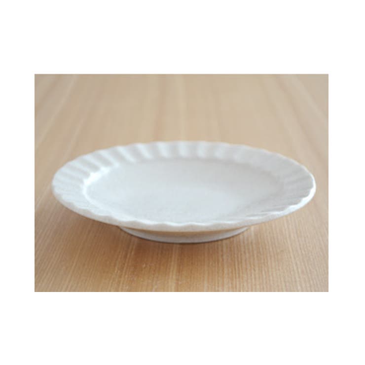 【10％OFFクーポン！9/24(木)1:59まで】EAST table 和食器 中皿　しのぎ　5寸皿（白結晶）中皿 取り皿 パン皿 副菜皿 サラダ皿 ケーキ皿 お菓子皿 お皿 和食器 プレート おしゃれ モダン カフェ風 16cm キッチン shoplistselect-10152508 SHOPLIST サンプル画像3