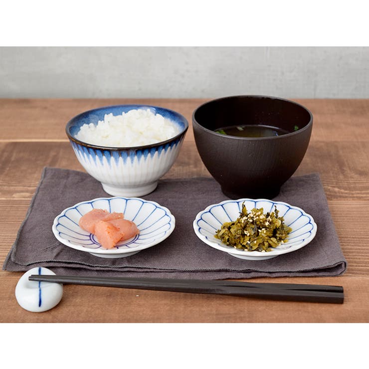 【10％OFFクーポン！9/24(木)1:59まで】EAST table 小皿 和食器 菊型小皿 染付 10cm おしゃれ 食器 皿 お皿 プレート 豆皿 醤油皿 しょうゆ皿 薬味皿 珍味皿 フルーツ皿 取り皿 一品料理 キッチン shoplistselect-10152534 SHOPLIST サンプル画像3