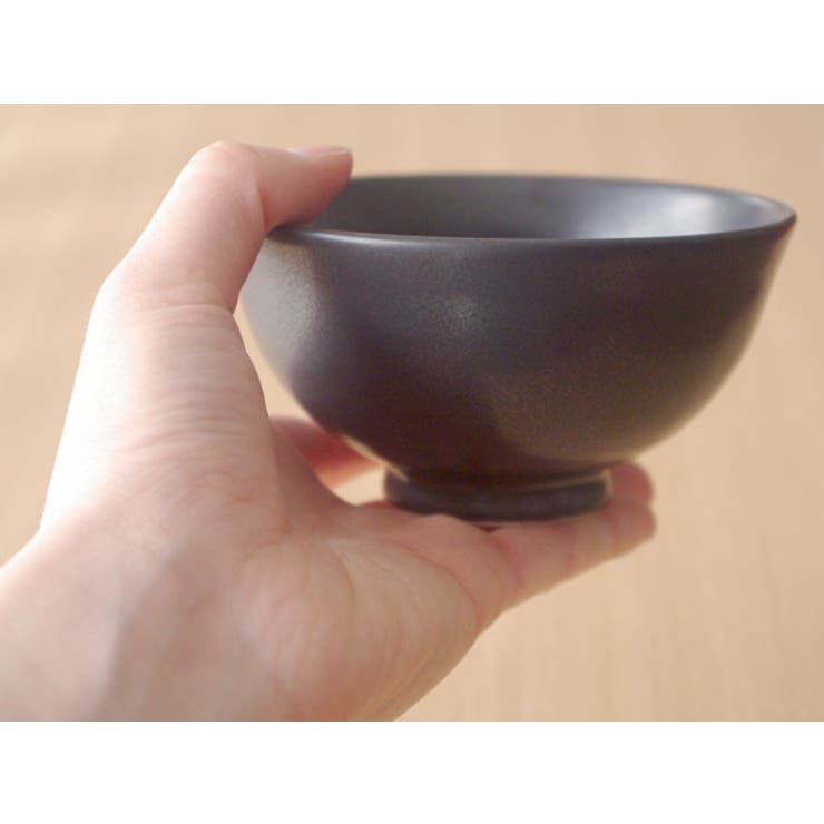 【10％OFFクーポン！9/24(木)1:59まで】EAST table 茶碗 黒マット　ゆらぎ（inBASIC BLACK）茶碗 お茶碗 黒いちゃわん 飯碗 モダンな茶碗 小さめ茶碗 茶わん 飯碗 マット おしゃれ 日本製 磁器 キッチン shoplistselect-10152583 SHOPLIST サンプル画像2