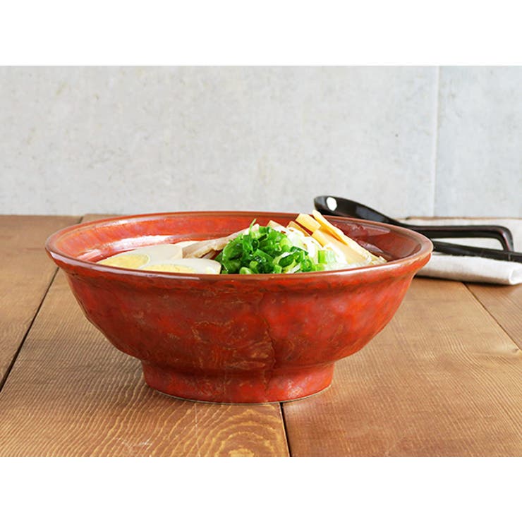 【10％OFFクーポン！9/24(木)1:59まで】EAST table 鉄赤　6.3寸ラーメン丼丼ぶり ラーメン丼ぶり 麺鉢 盛り鉢 丼 煮物鉢 ラーメン どんぶり 和食器 ボウル どんぶり 食器 おしゃれ キッチン shoplistselect-10152708 SHOPLIST サンプル画像2
