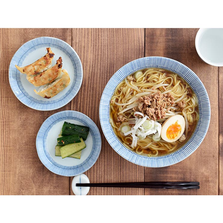 EAST table ラーメンどんぶり 19cm　反り型　十草フレーム 和食器 どんぶり 丼 丼ぶり ラーメン鉢 ラーメン丼 麺鉢 盛り鉢 煮物鉢 大鉢 ボウル モダン カフェ食器 おうちCafe おしゃれな食器 キッチン shoplistselect-10152734 SHOPLIST サンプル画像3