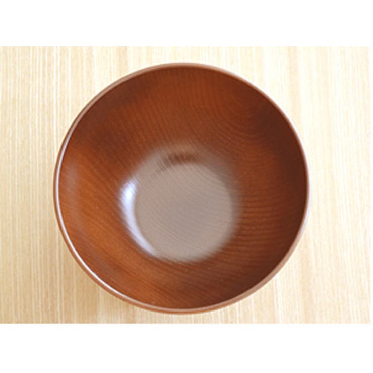 【10％OFFクーポン！9/24(木)1:59まで】EAST table 木目スープボウル　L 　和モヨウ（ブラウン）つやありお椀 お碗 味噌汁椀 汁椀 お碗 漆木風 和食器 モダン レンジ対応 食洗機対応 おしゃれ カフェ風 カフェ食器 キッチン shoplistselect-10152832 SHOPLIST サンプル画像2