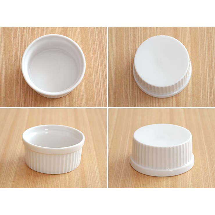 EAST table ホワイトスフレカップ （8cm）ココット スフレ カップ 白い食器 おうちカフェ オーブン使用可能 離乳食食器 ベビー食器 おしゃれ カフェ風 シンプル キッチン shoplistselect-10152861 SHOPLIST サンプル画像2