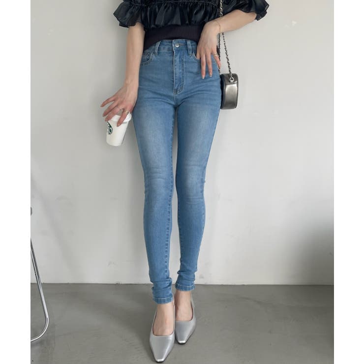 Ada. ベーシック スキニー デニム パンツ パンツ・ズボン