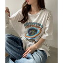 Ada. パウダー加工 EARTH ロゴ ビッグ Tシャツ トップス