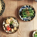 TABLE WARE EAST 和食器 中皿 15cm 琉球カラクサ 皿 お皿 プレート 丸皿 取り皿 サラダ皿 ケーキ皿 デザート皿 おつまみ皿 前菜皿 副菜皿 おうちCafe モダン 和カフェ カフェ食器 おしゃれ 食器 食器・キッチン用品