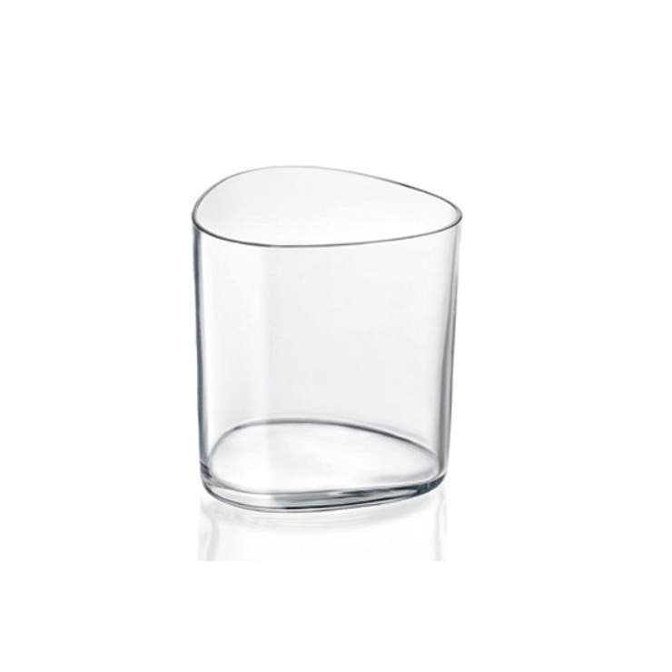 EAST table 変形タンブラー トリアデ 250cc ボルミオリ ロコグラス おしゃれ コップ カップ カフェ食器 カフェ風 ガラス食器 ガラス製 食器 アイスコーヒー アイスティー カクテル ハイボール 来客食器 花器 変形 ボルミオリ ロッコ