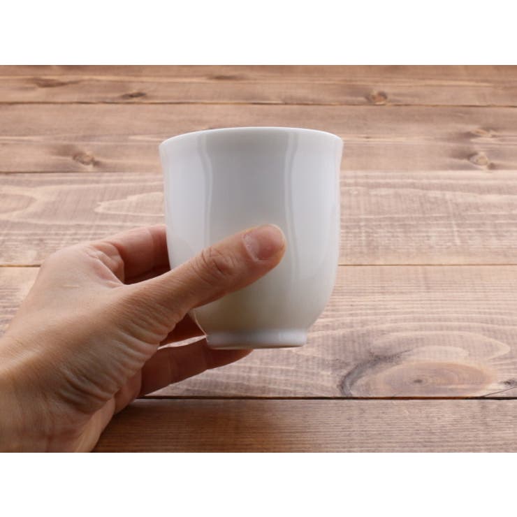 【10％OFFクーポン！9/24(木)1:59まで】EAST table ゆらぎ長湯呑み（ホワイト）（STUDIO　BASIC）シンプル 白い食器 ゆのみ 湯飲み 長湯呑み おしゃれ 湯のみ 無地 ポーセリンアート 来客用 キッチン shoplistselect-10153288 SHOPLIST サンプル画像2