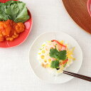 TABLE WARE EAST 中皿 15cm 紅白Flowerプレート お皿 皿 食器 和食器 おしゃれ 取り皿 ケーキ皿 サラダ皿 デザートプレート パン皿 副菜皿 おかず皿 和カフェ お祝い 食器・キッチン用品
