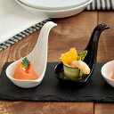 【マラソン期間中 5%OFFクーポン】TABLE WARE EAST アミューズスプーン 置きレンゲ 和食器 おしゃれ ワンスプーン スプーン レンゲ アミューズ 小付 前菜 付け合わせ フィンガーフード オードブル カフェ風 カフェ食器 パーティー食器