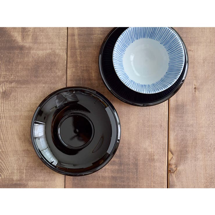 EAST table 茶托 丸型12cm 黒 ...の紹介画像2