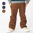 こどもの森e-shop 日本製裏起毛ストレート長パンツ・長ズボン パンツ・ズボン