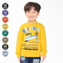 こどもの森e-shop ベア裏毛新幹線電車トレーナー トップス