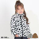 【5/10限定 15%OFFクーポン】BABYDOLL アニマル柄フリースジャケット 9029K アウター(コート・ジャケットなど)