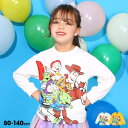 BABYDOLL 親子お揃い ディズニー トイ・ストーリー キャラクターロンT 9614K トップス