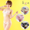 神戸発ランジェリーショップ bon-KOBE 【REVEC】ヨーロピアンプティローズプリント☆Tバックショーツ インナー・下着
