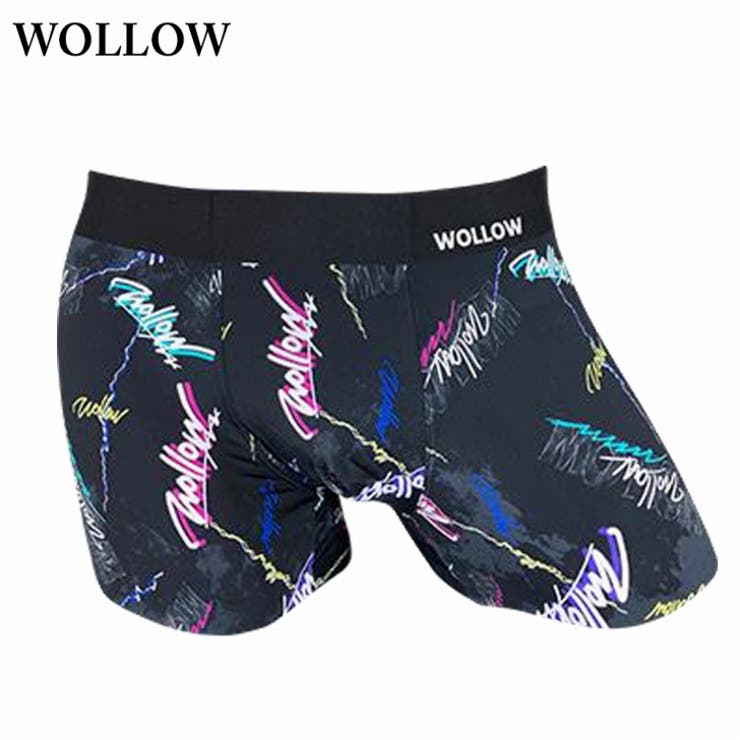 COMPLETE 【WOLLOWワロー】 W-43 黒 新色カラー 速乾履き心地重視ボクサー インナー・下着