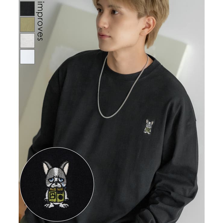 【10%OFFクーポン!11/27(木)1:59まで】improves 長袖Tシャツ メンズ SIDEWAY STANCE サイドウェイスタンス オリジナル ワ...