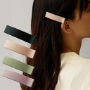 【5/16 1:59まで 5%OFFクーポン】Melody Accessory ヘアピン ヘアアクセサリー マット くすみカラー シンプル ヘアクリップ クリッ...