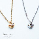Melody Accessory アンクレット レディース スライドビーズ 1粒 ストーン ぷっくり ハート ゴールド シルバー おしゃれ ブランド ak-n6...