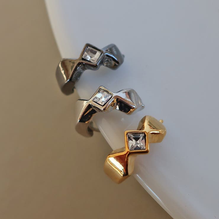 Melody Accessory イヤリング 日本製 ノンホールピアス ノンホール かわいい 痛くない レディース メンズ 小ぶり おしゃれ 人気 K18GP ...