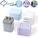 BACKYARD FAMILY Sheer カラー PD 充電器 Type-C 1USB 65W 小物