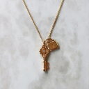 Melody Accessory ネックレス レディース K18GP 鍵 キー アリス ハロウィン お守り おまじない ゴールド シルバー ピンキーリング ブラ...