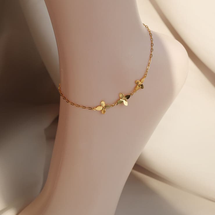 Melody��Accessory ���󥯥�å� ������ K18GP ���� �ե� �᥿�� ��ȴ�� 3Ϣ �ԥ󥯥������ �Υ󥢥�륮�� �� ��°����륮���б� ������� ­�� �ɤ�� ������ ���襤�� ��ǥ����� �� �� ���������꡼ ��������