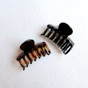 【10%OFFクーポン!11/27(木)1:59まで】Melody Accessory ヘアクリップ ミニクリップ マット クリア 前髪 ミニ プチ 小さい 小...