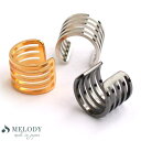 【5/16 1:59まで 5%OFFクーポン】Melody Accessory イヤーカフ レディース 日本製 金属アレルギー対応 イヤリング K18GP フー...
