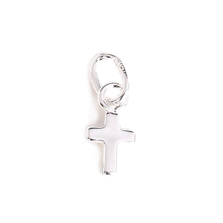 【10％OFFクーポン！8/11(火)1:59まで】アクセサリーショップPIENA チャーム レディース メンズ シルバー925製 クロス 十字架 1個売り 全長約13mm パーツ 小さめ ミニ ペンダントトップ ネックレス トップ クラフト 手芸 DIの商品画像 2