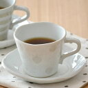 TABLE WARE EAST カップ&ソーサー 手造り(ゆき水玉)手造りのため一つ一つ状態が異なる和食器です。和食器 カップ ソーサー 手作り食器 コーヒーカ...