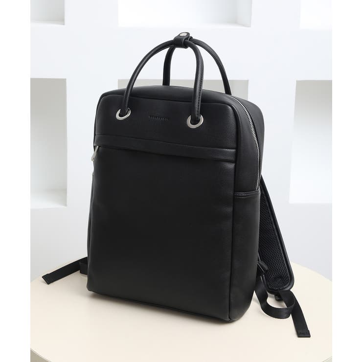 【10％OFFクーポン！11/27(木)1:59まで】STYLE CODE 【MERCURYDUO/マーキュリーデュオ】メタルアイレット ラージリュック バッグ・鞄