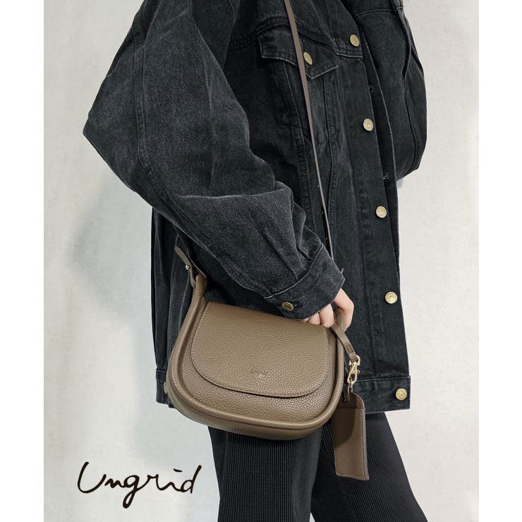 【10％OFFクーポン！11/27(木)1:59まで】STYLE CODE 【Ungrid/アングリッド】カードケース付き 軽量シュリンクミニショルダーバッグ バッグ・鞄