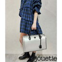 STYLE CODE 【jouetie/ジュエティ】キーハウス付き スムースラージボストンバッグ 旅行バッグ トラベル大容量ボストン バッグ・鞄