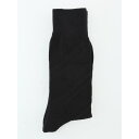 【8/11まで5%OFFクーポン】TAKA-Q MEN ストレッチ抗菌防臭 斜め柄クルーソックス インナー・下着