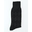 【8/11まで5%OFFクーポン】TAKA-Q MEN ストレッチ抗菌防臭 アーガイル柄クルーソックス インナー・下着