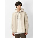 TAKA-Q MEN コットンツイル バンドカラー 長袖オーバーシャツ トップス